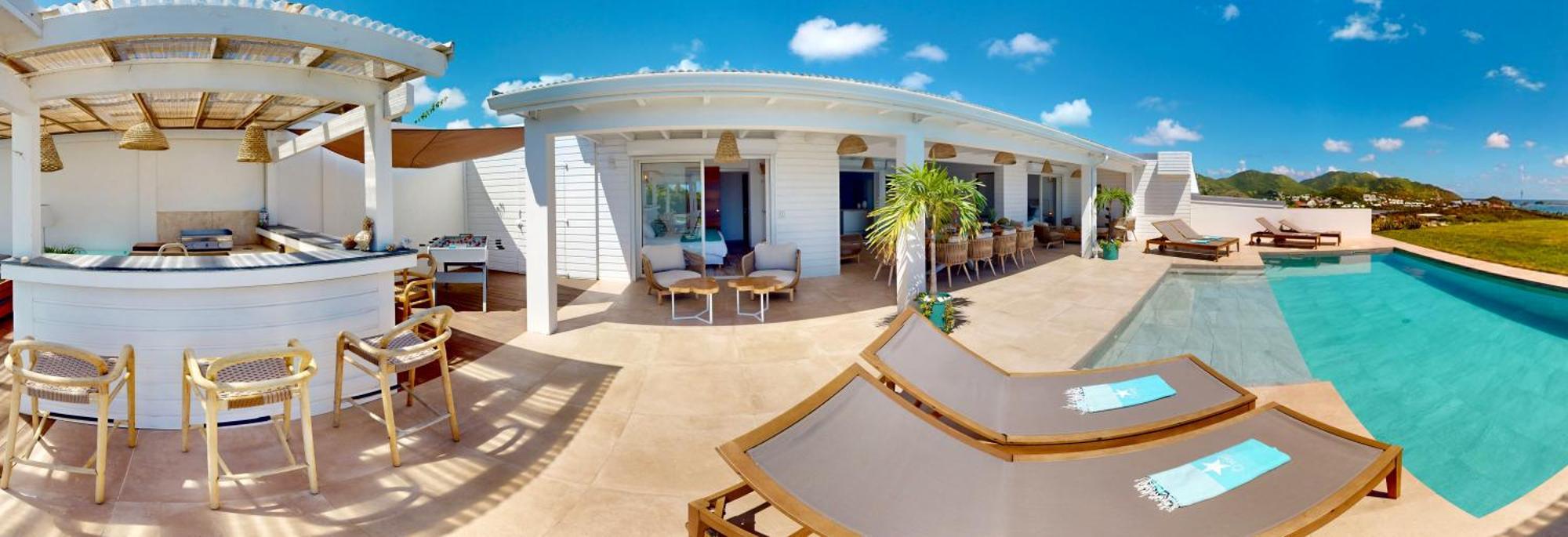 Orient Bay - Amazing Sea View - House 3Bd And 4Bd - Apartment 1 Bd Sea View - 1 Studio View Mountain Quarter of Orleans エクステリア 写真